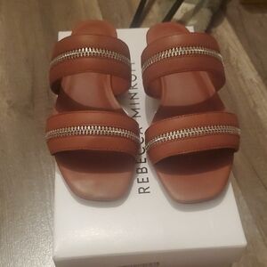 NWB Rebecca Minkoff Brown Sandals